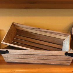 Wine Bottle Wooden Crate